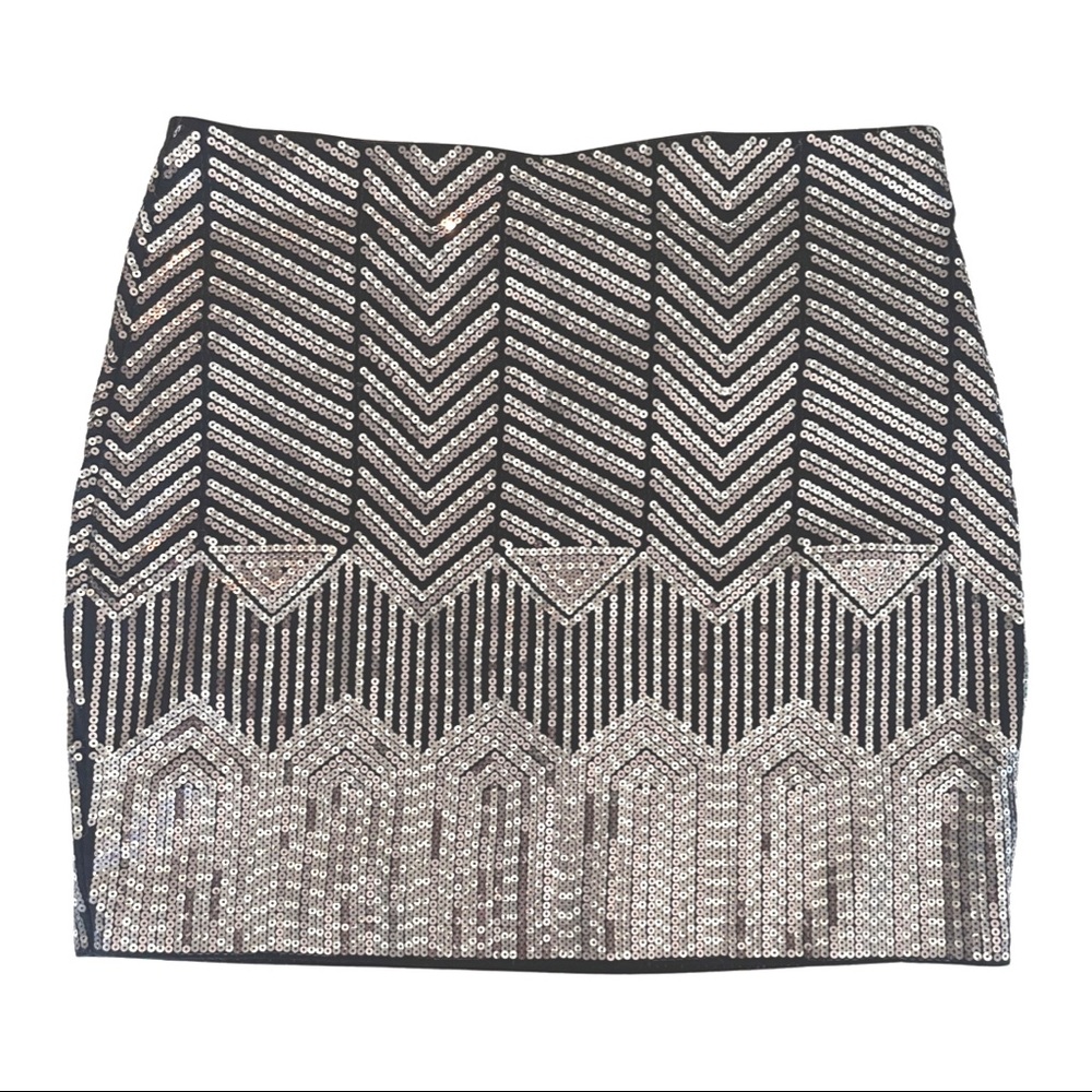 NWT Express sequin mini skirt | Size Medium